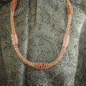 Viking Knit Copper Wire Necklace
